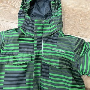 Boys Columbia coat with Zipper fleece